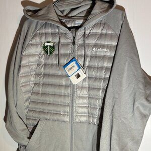 Oregon Timbers soccer Columbia jacket size XL